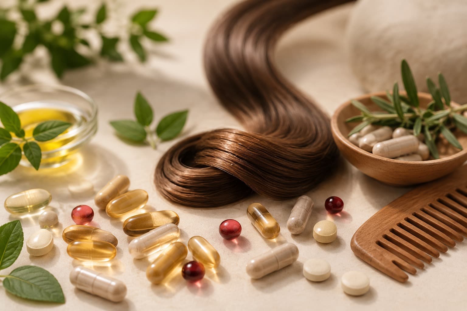 Saç Vitamini Nedir, Ne Değildir? Vitaminler Gerçekten İşe Yarar mı?